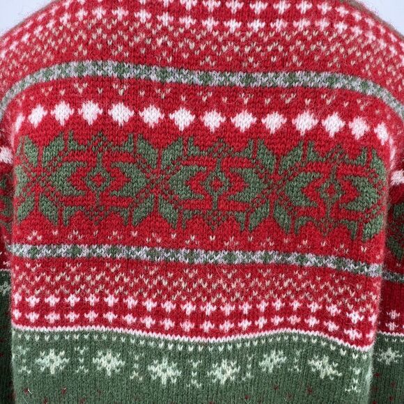 Cambridge Dry Goods Womens Nordic Icelandic Wool Cardigan Sweater Size Medium - Picture 6 of 6